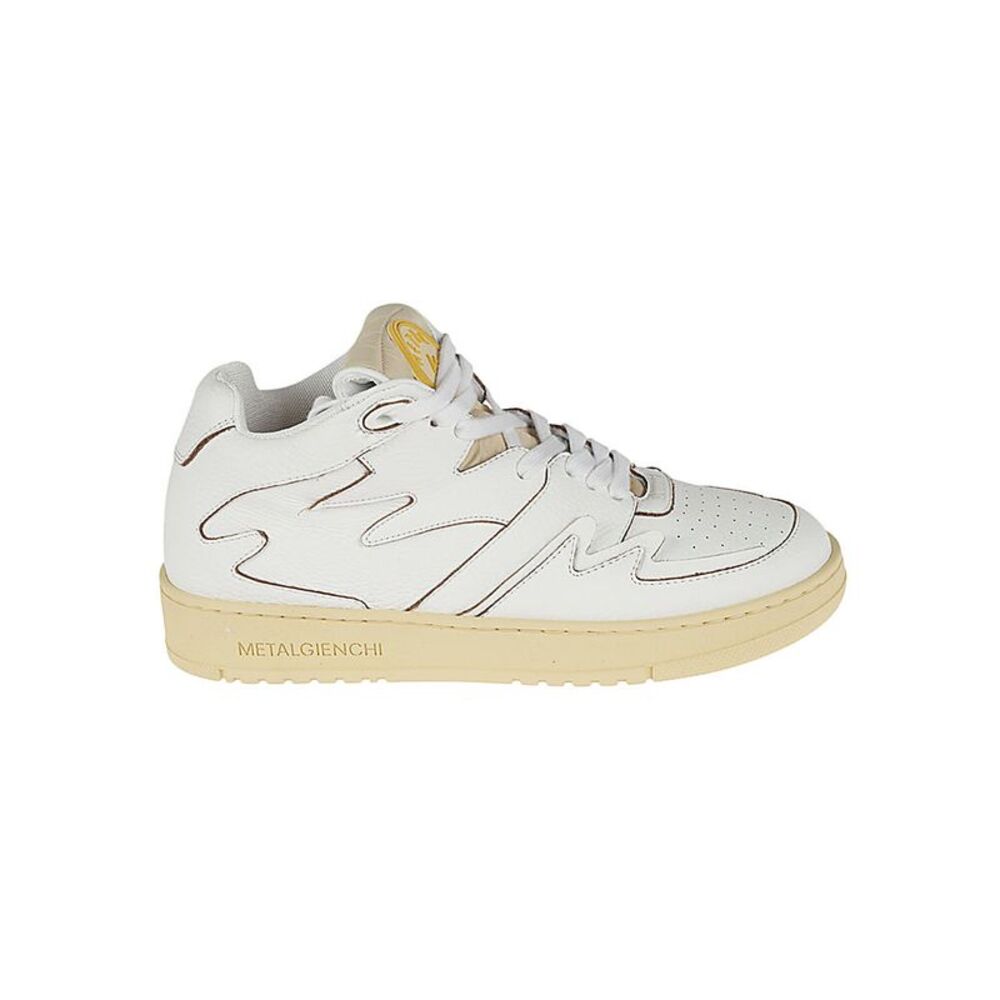 Metalgienchi Men's Neon Leather Sneakers